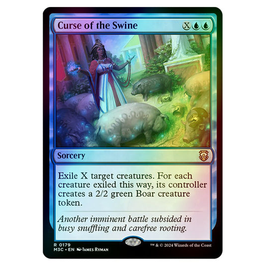 Magic The Gathering - Modern Horizons 3 Commander  - Curse of the Swine - 0179 (Foil)