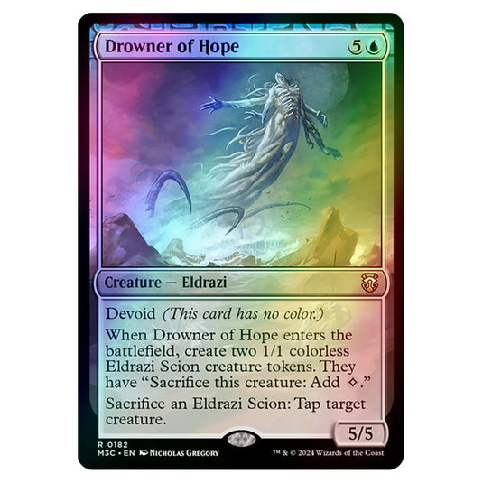 Magic The Gathering - Modern Horizons 3 Commander  - Drowner of Hope - 0182 (Foil)