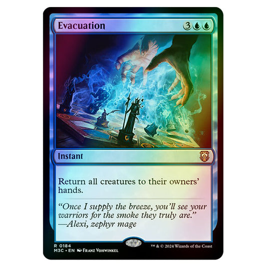 Magic The Gathering - Modern Horizons 3 Commander  - Evacuation - 0184 (Foil)