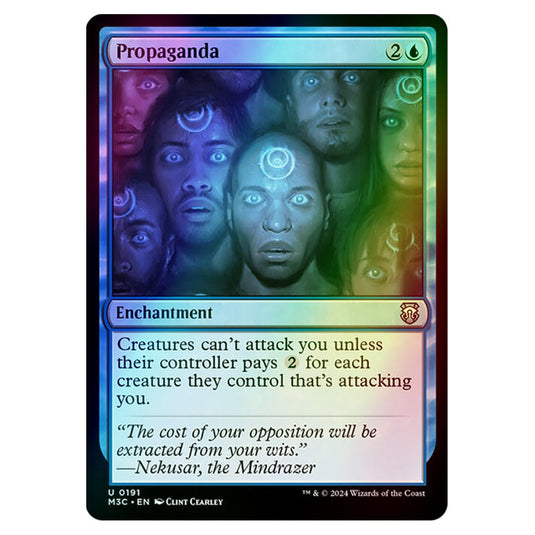 Magic The Gathering - Modern Horizons 3 Commander  - Propaganda - 0191 (Foil)