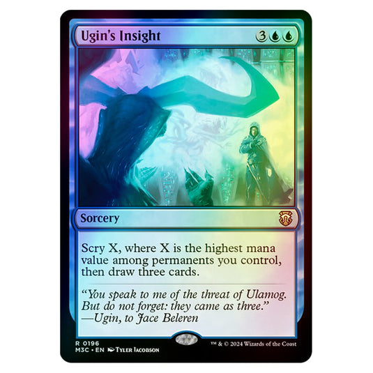 Magic The Gathering - Modern Horizons 3 Commander  - Ugin's Insight - 0196 (Foil)