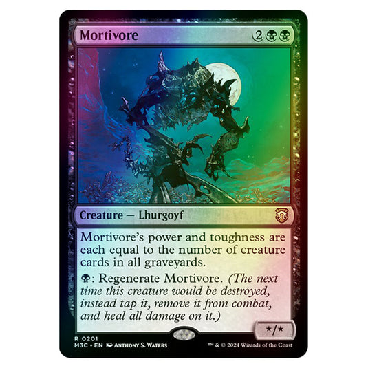 Magic The Gathering - Modern Horizons 3 Commander  - Mortivore - 0201 (Foil)