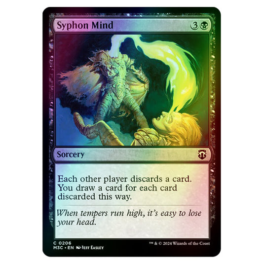 Magic The Gathering - Modern Horizons 3 Commander  - Syphon Mind - 0206 (Foil)