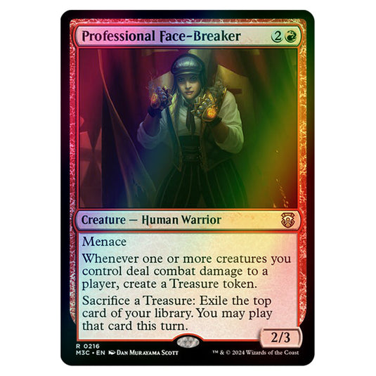 Magic The Gathering - Modern Horizons 3 Commander  - Professional Face-Breaker - 0216 (Foil)