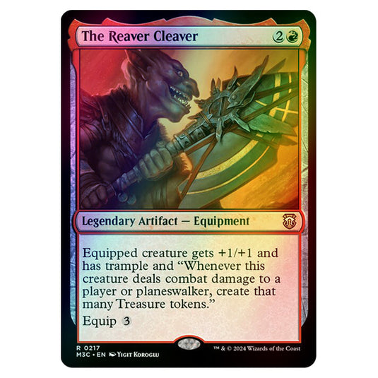 Magic The Gathering - Modern Horizons 3 Commander  - The Reaver Cleaver - 0217 (Foil)