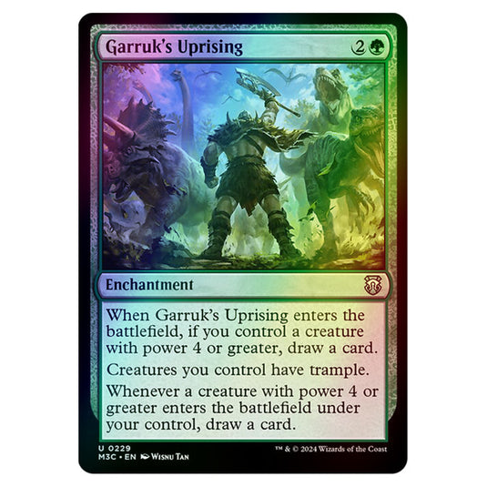 Magic The Gathering - Modern Horizons 3 Commander  - Garruk's Uprising - 0229 (Foil)