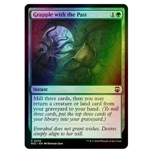 Magic The Gathering - Modern Horizons 3 Commander  - Grapple with the Past - 0230 (Foil)