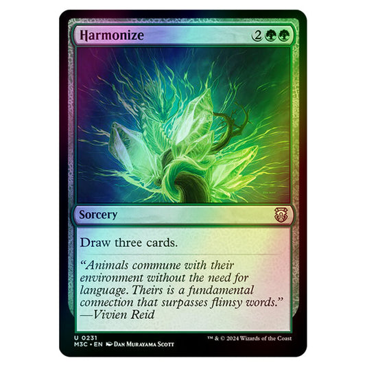 Magic The Gathering - Modern Horizons 3 Commander  - Harmonize - 0231 (Foil)