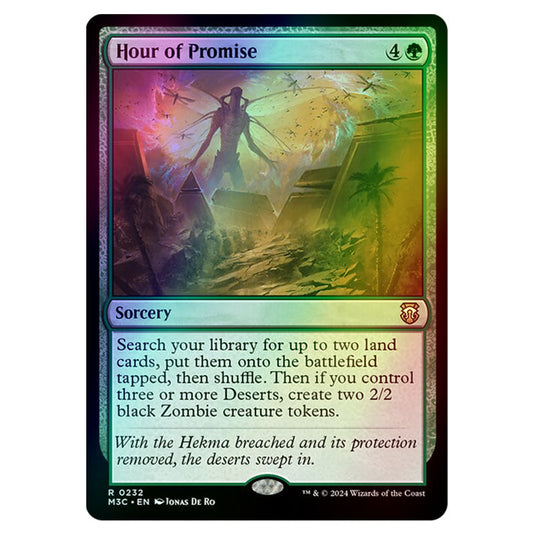 Magic The Gathering - Modern Horizons 3 Commander - Hour of Promise - Magic The Gathering - Modern Horizons 3 Commander - Hour of Promise -