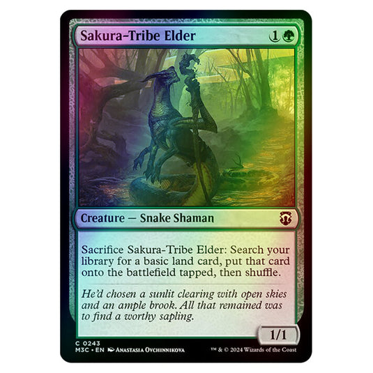 Magic The Gathering - Modern Horizons 3 Commander  - Sakura-Tribe Elder - 0243 (Foil)