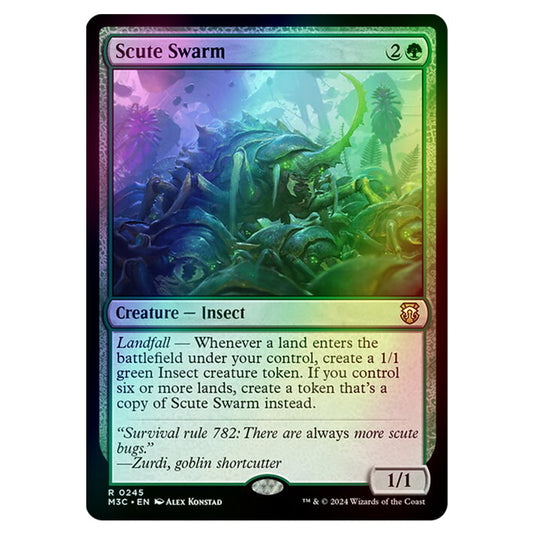 Magic The Gathering - Modern Horizons 3 Commander  - Scute Swarm - 0245 (Foil)