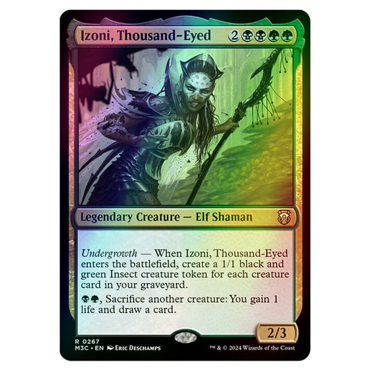 Magic The Gathering - Modern Horizons 3 Commander  - Izoni, Thousand-Eyed - 0267 (Foil)