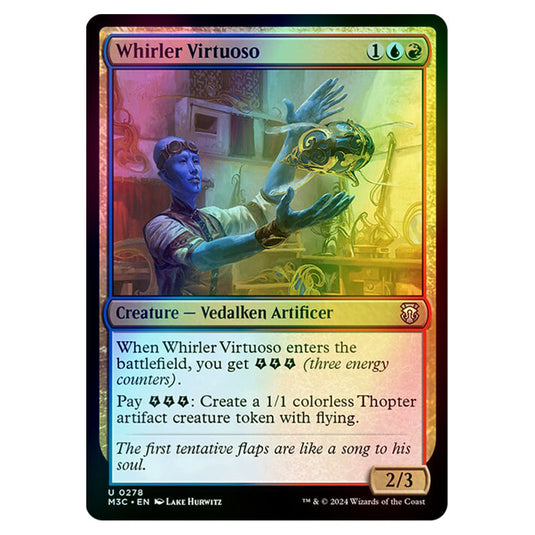 Magic The Gathering - Modern Horizons 3 Commander  - Whirler Virtuoso - 0278 (Foil)