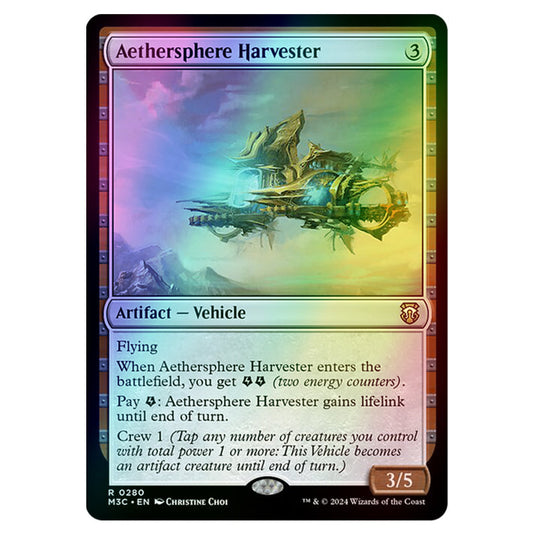 Magic The Gathering - Modern Horizons 3 Commander  - Aethersphere Harvester - 0280 (Foil)