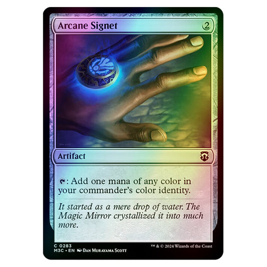 Magic The Gathering - Modern Horizons 3 Commander  - Arcane Signet - 0283 (Foil)