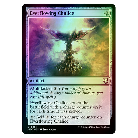 Magic The Gathering - Modern Horizons 3 Commander  - Everflowing Chalice - 0291 (Foil)