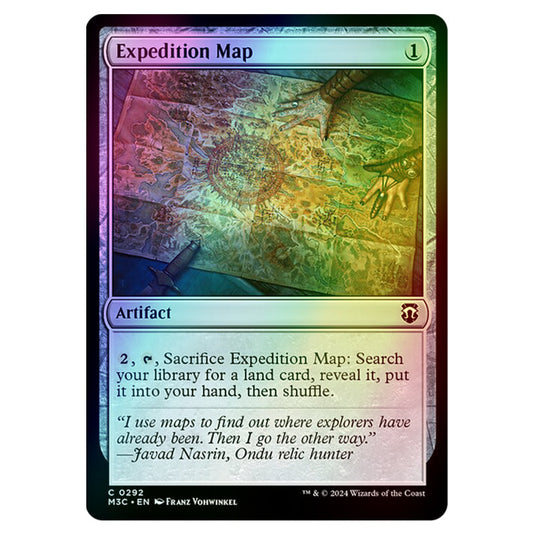 Magic The Gathering - Modern Horizons 3 Commander  - Expedition Map - 0292 (Foil)