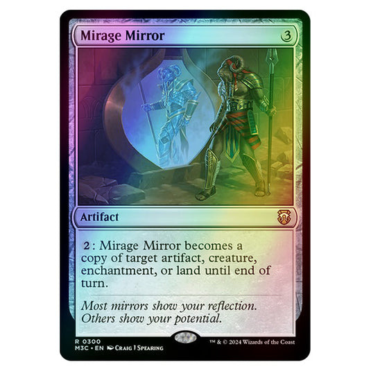 Magic The Gathering - Modern Horizons 3 Commander  - Mirage Mirror - 0300 (Foil)