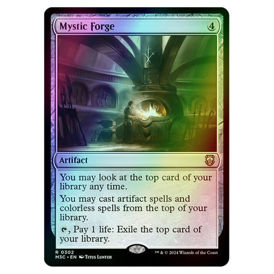 Magic The Gathering - Modern Horizons 3 Commander  - Mystic Forge - 0302 (Foil)