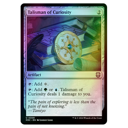 Magic The Gathering - Modern Horizons 3 Commander  - Talisman of Curiosity - 0309 (Foil)