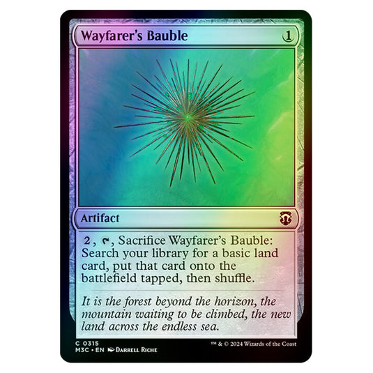 Magic The Gathering - Modern Horizons 3 Commander  - Wayfarer's Bauble - 0315 (Foil)