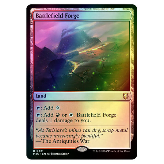 Magic The Gathering - Modern Horizons 3 Commander  - Battlefield Forge - 0321 (Foil)