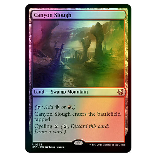 Magic The Gathering - Modern Horizons 3 Commander  - Canyon Slough - 0325 (Foil)