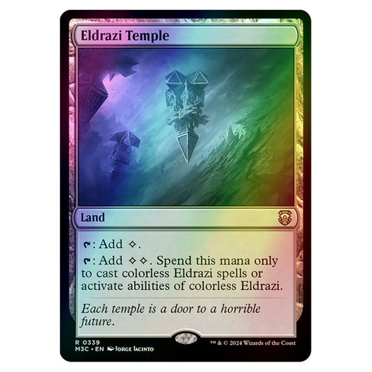 Magic The Gathering - Modern Horizons 3 Commander  - Eldrazi Temple - 0339 (Foil)