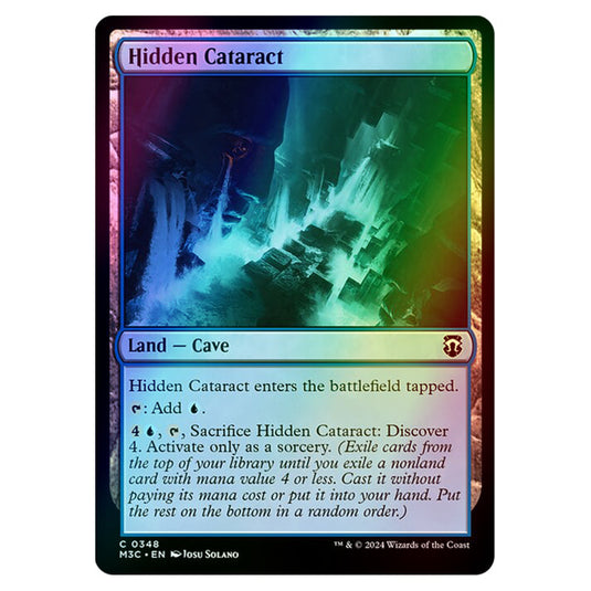 Magic The Gathering - Modern Horizons 3 Commander  - Hidden Cataract - 0348 (Foil)