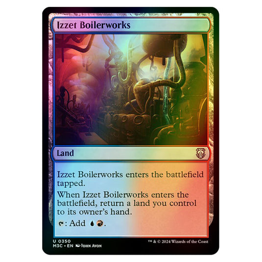 Magic The Gathering - Modern Horizons 3 Commander  - Izzet Boilerworks - 0350 (Foil)