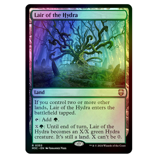 Magic The Gathering - Modern Horizons 3 Commander  - Lair of the Hydra - 0353 (Foil)