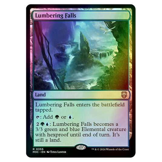 Magic The Gathering - Modern Horizons 3 Commander  - Lumbering Falls - 0355 (Foil)