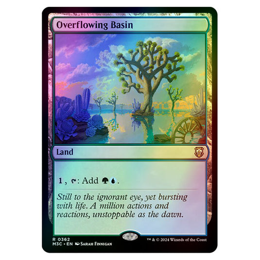 Magic The Gathering - Modern Horizons 3 Commander  - Overflowing Basin - 0362 (Foil)