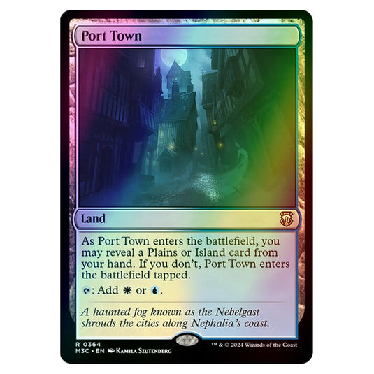 Magic The Gathering - Modern Horizons 3 Commander  - Port Town - 0364 (Foil)