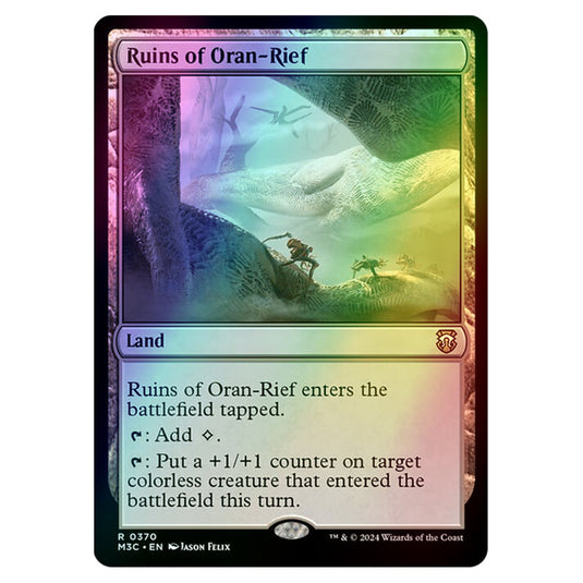 Magic The Gathering - Modern Horizons 3 Commander  - Ruins of Oran-Rief - 0370 (Foil)