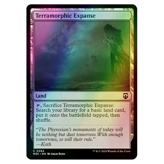 Magic The Gathering - Modern Horizons 3 Commander  - Terramorphic Expanse - 0394 (Foil)