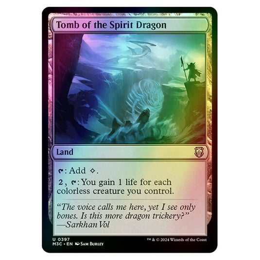 Magic The Gathering - Modern Horizons 3 Commander  - Tomb of the Spirit Dragon - 0397 (Foil)