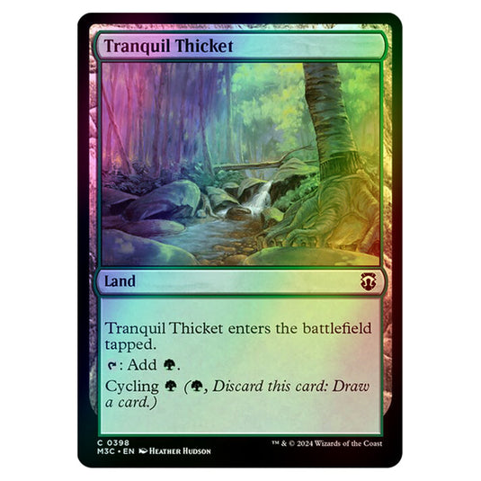 Magic The Gathering - Modern Horizons 3 Commander  - Tranquil Thicket - 0398 (Foil)