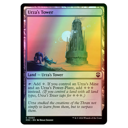 Magic The Gathering - Modern Horizons 3 Commander  - Urza's Tower - 0403 (Foil)