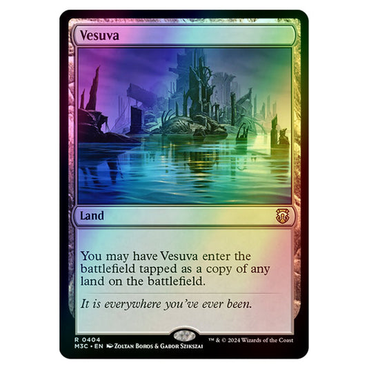 Magic The Gathering - Modern Horizons 3 Commander  - Vesuva - 0404 (Foil)