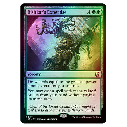 Magic The Gathering - Modern Horizons 3 Commander  - Rishkar's Expertise - 0411 (Foil)