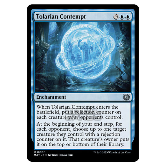 Magic The Gathering - March of the Machine - The Aftermath - Tolarian Contempt - 0008