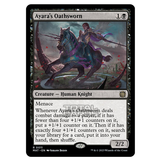 Magic The Gathering - March of the Machine - The Aftermath - Ayaras Oathsworn - 0011