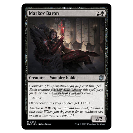 Magic The Gathering - March of the Machine - The Aftermath - Markov Baron - 0014