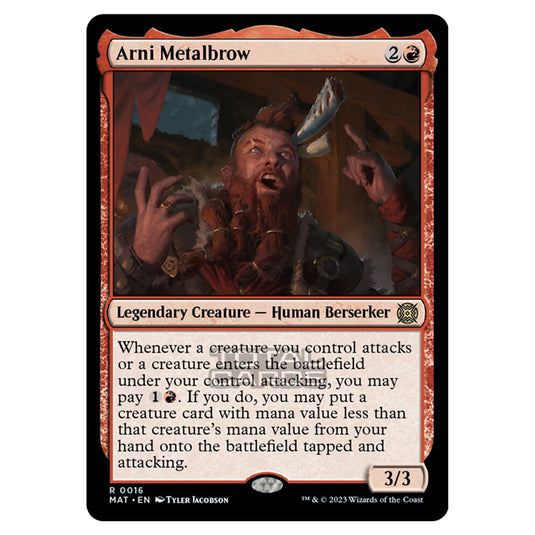 Magic The Gathering - March of the Machine - The Aftermath - Arni Metalbrow - 0016