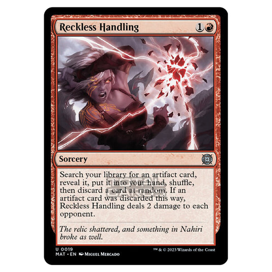 Magic The Gathering - March of the Machine - The Aftermath - Reckless Handling - 0019