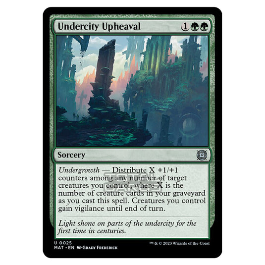 Magic The Gathering - March of the Machine - The Aftermath - Undercity Upheaval - 0025