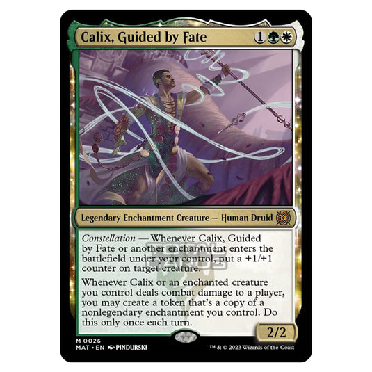 Magic The Gathering - March of the Machine - The Aftermath - Calix Guided by Fate - 0026