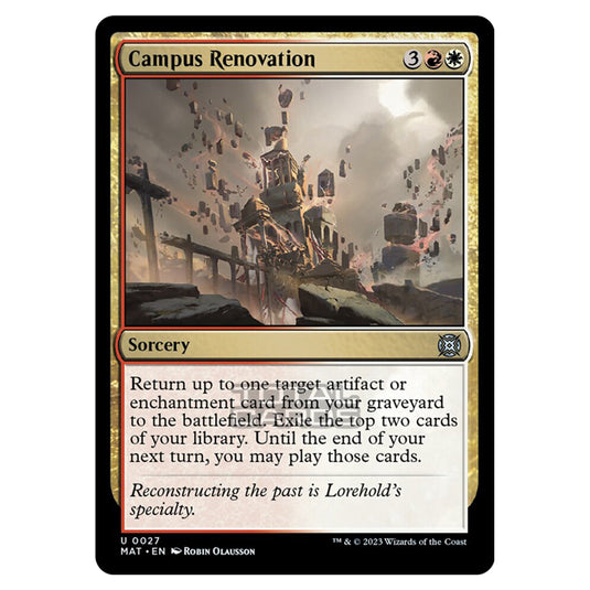 Magic The Gathering - March of the Machine - The Aftermath - Campus Renovation - 0027