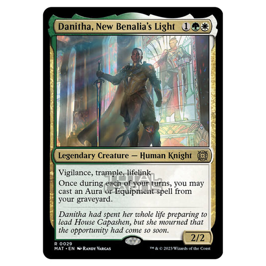 Magic The Gathering - March of the Machine - The Aftermath - Danitha New Benalias Light - 0029